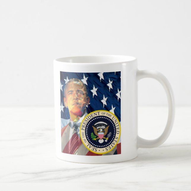 Mug Cadeaux Obama 3 (Droite)