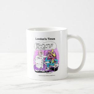 Mug Cadeaux Objets de Collection Drôles Tee Lead Horse