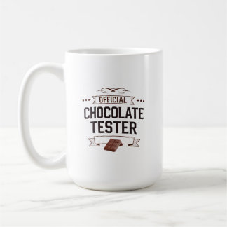 Mug "Cadeaux officiels de Tester de Chocolat