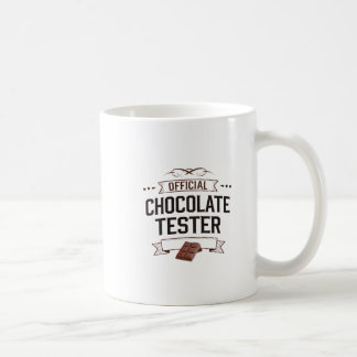 Mug "Cadeaux officiels de Tester de Chocolat