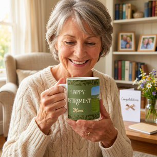Mug Cadeaux Personnalisés de Bonheur de Retraite pour