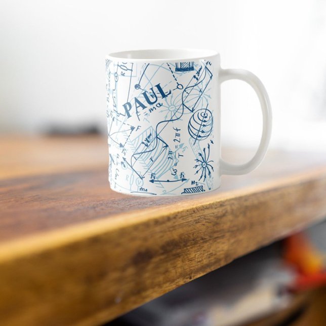 Mug Cadeaux personnalisés de physique pour des (Créateur téléchargé)