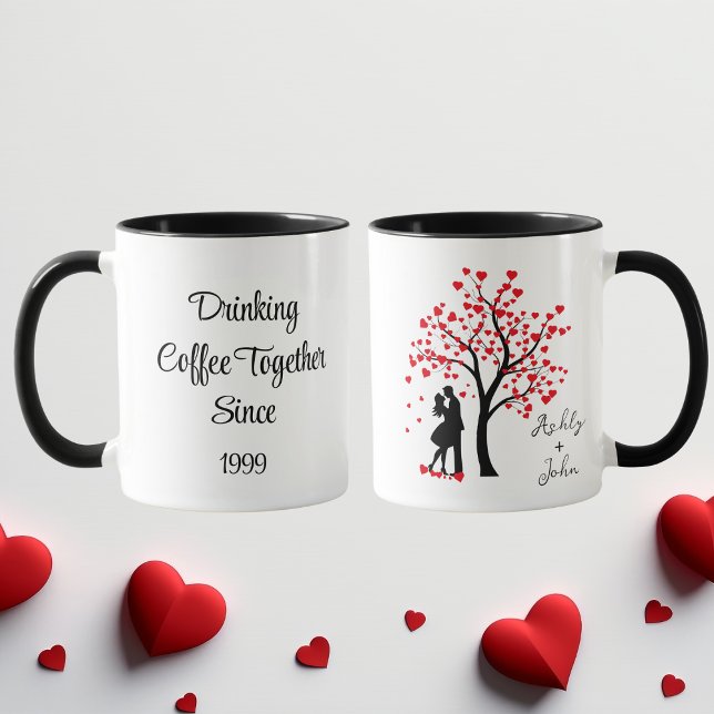 Mug Cadeaux personnalisés pour les 25 ans de mariage,  (Créateur téléchargé)