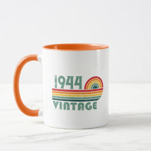 Mug Cadeaux personnalisés vintages de 80e anniversaire