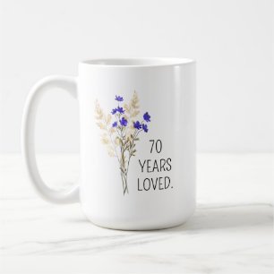 Mug Cadeaux pour 70 ans, Anniversaire 1955, Soixante-d