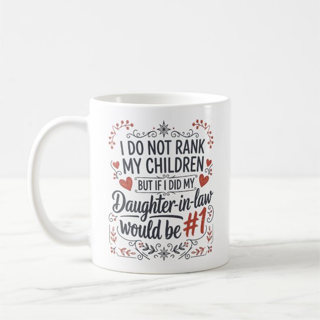 Mug Cadeaux pour belle-fille (Gauche)