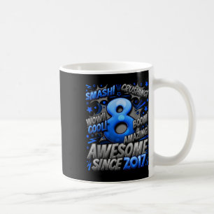 Mug Cadeaux pour garçons de 8 ans Garçon d'anniversair
