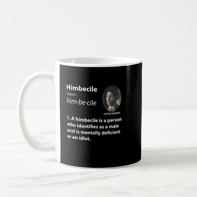 Mug Cadeaux Pour Hommes Premier Justin Ministre Trudea (Gauche)