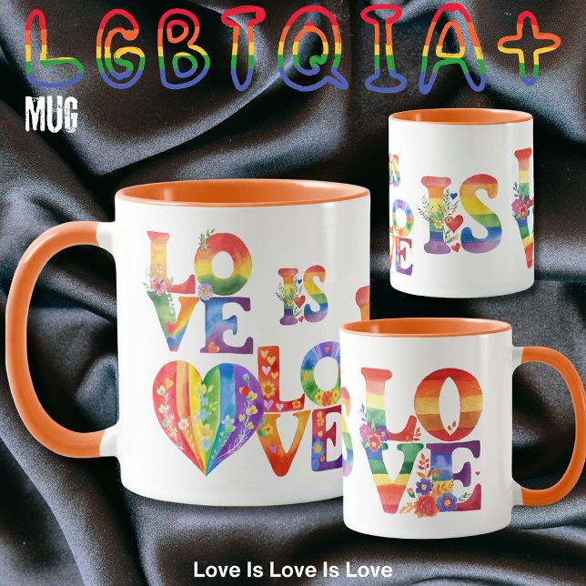 Mug Cadeaux pour les couples gays transgenres LGBTQIA  (Créateur téléchargé)