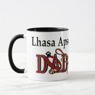 Mug Cadeaux pour papa Lhasa Apso