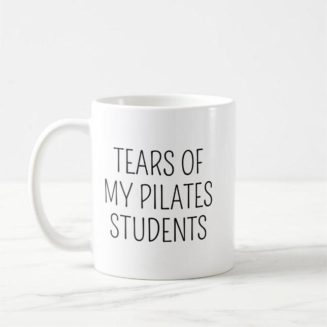 Mug Cadeaux pour professeur de Pilates, Cadeaux Pilate (Gauche)