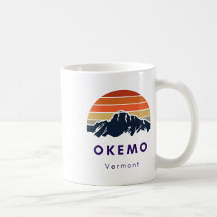 Mug Cadeaux pour skieurs et snowboardeurs Okemo Vermon