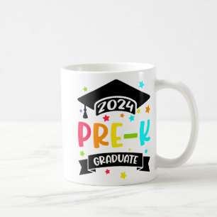 Mug Cadeaux pré-K de fin d'études préscolaires 2024