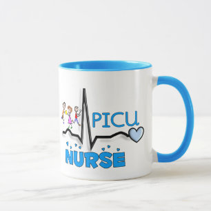 Mug Cadeaux-QRS segment d'infirmière de PICU et
