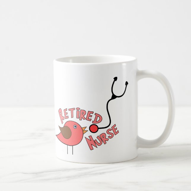 Mug Cadeaux retirés d'infirmière (Droite)