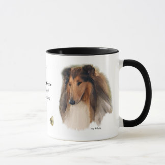 Mug Cadeaux rugueux de colley