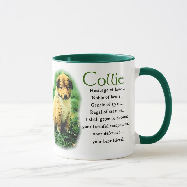 Mug Cadeaux Sable Collie (Droite)