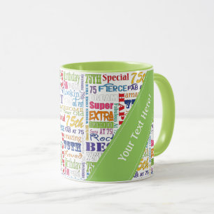 Mug Cadeaux Uniques Et Spéciaux De Soixante-Quinzièm
