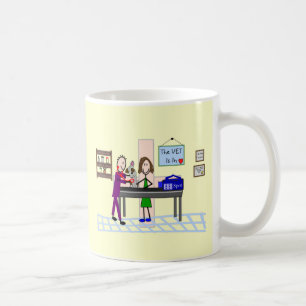 Mug Cadeaux vétérinaires "L'vétérinaire est dedans"