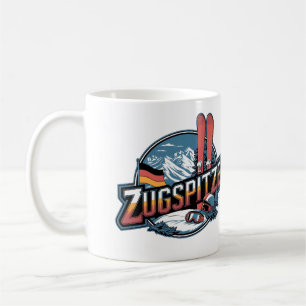 Mug Cadeaux vintage Zugspitze bavarois de plein air na