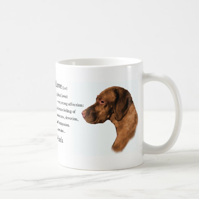 Mug Cadeaux Vizsla Lovers (Droite)