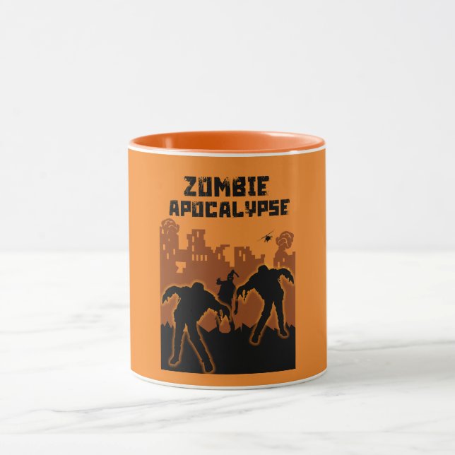 Mug Cadeaux Zombie Apocalypse (Centre)