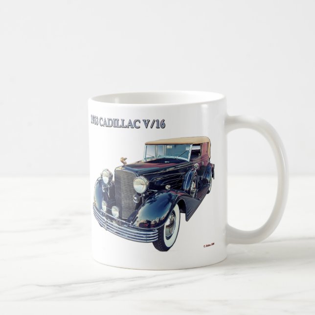 MUG CADILLAC 1933 V/16 #2 (Droite)