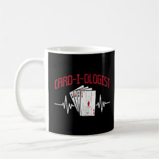 Mug Cadiologue Joueur Carte de jeu Poker