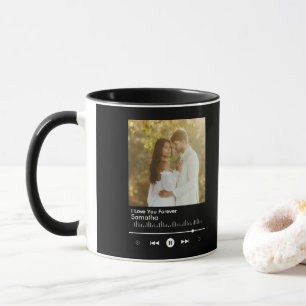 Mug Cadre de lecteur de musique moderne  Ajouter un ti
