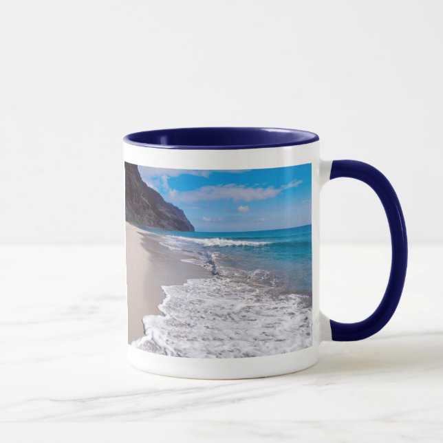 Mug Cadre de mariage sur la plage (Droite)
