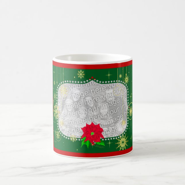 Mug Cadre de photo de Noël (Centre)