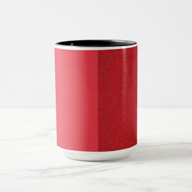 Mug Cadre d'homologation à deux tons pour le bruit rou (Centre)