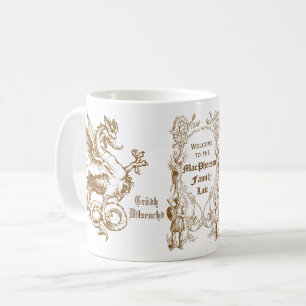 Mug Cadre écossais de guerrier de confrère de dragon
