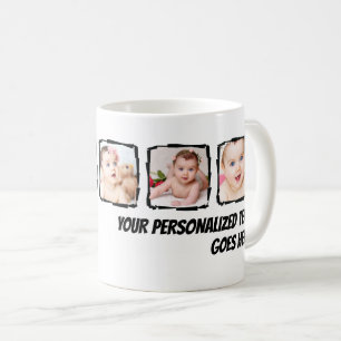 Mug Cadre photo Scribble personnalisé