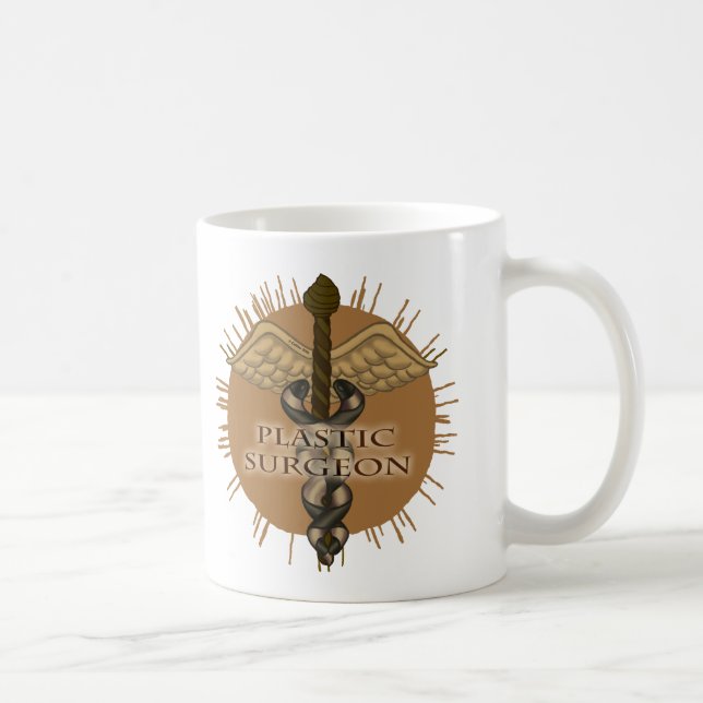 Mug Caducée de chirurgien plasticien (Droite)
