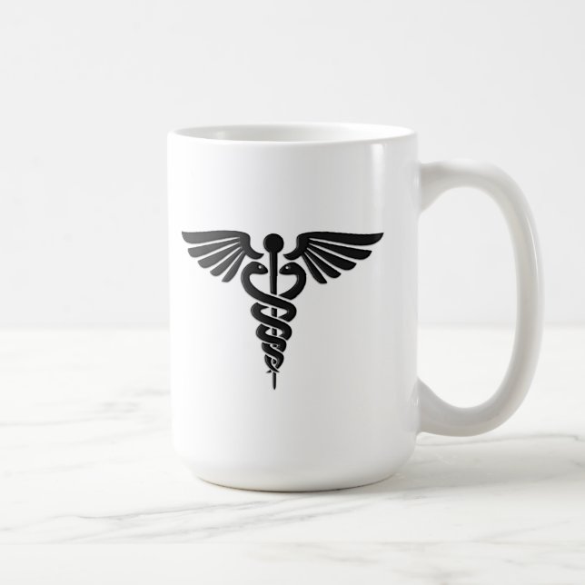 Mug Caducée Insigne Médical (Droite)