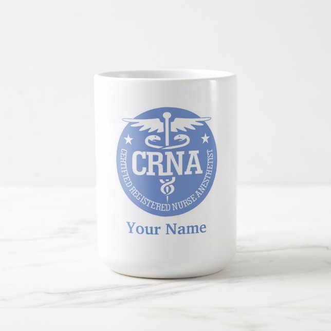 Mug Caduceus CRNA idées cadeaux (Centre)
