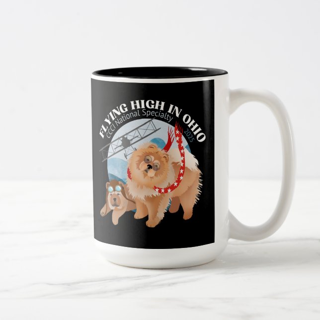 MUG CAFÉ - 2 TONE NOIR W/2025 LOGO (Droit)