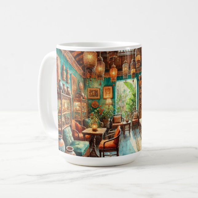 Mug Café à Colombo Sri Lanka (Devant gauche)