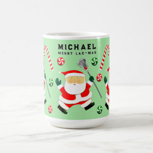 Mug Café à deux tons pour cadeau de vacances Lacrosse