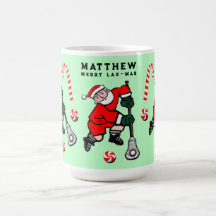 Mug Café à deux tons pour cadeau de vacances Lacrosse