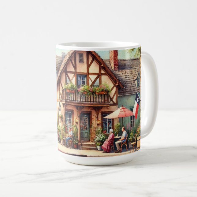 Mug Café à Fredericksburg Texas (Devant droit)