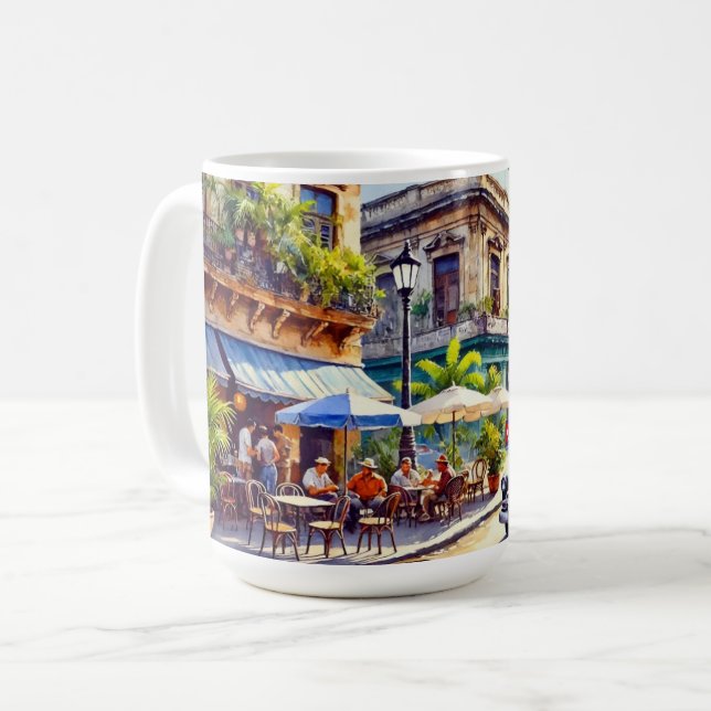 Mug Café à La Havane Cuba (Devant gauche)