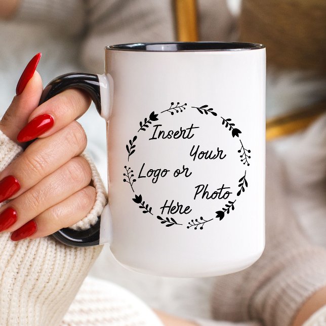 Mug Café à logo personnalisé sur mesure (Créateur téléchargé)