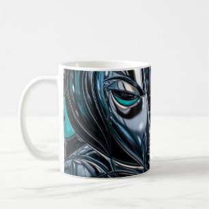 Mug Café Abstrait Cyber