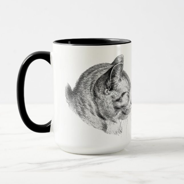 Mug café Amoureux des chats (Gauche)