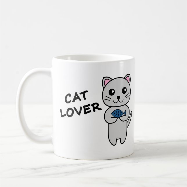 Mug café AMOUREUX DES CHATS (Gauche)