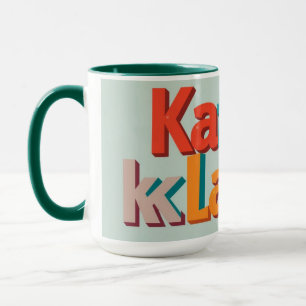 Mug Café amusant Kaffeeklatsch Potins et coutume de ca
