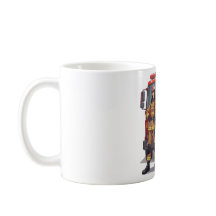 Mug Café Anime Pompiers Héroïques & Dalmatien