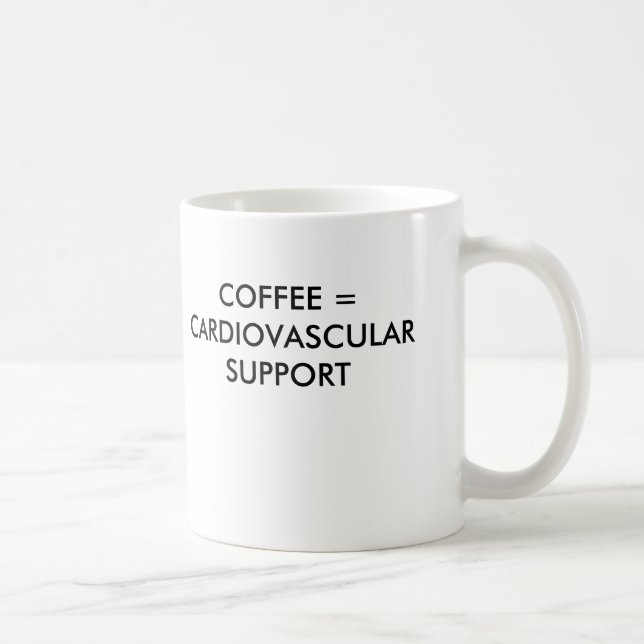 MUG CAFÉ = APPUI CARDIO-VASCULAIRE (Droite)